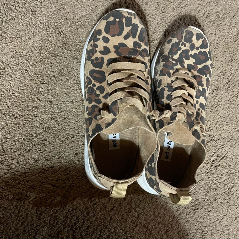 Animal print sneakers